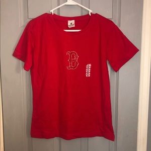 Women’s Boston Red Sox bling tee medium